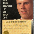 1994-95 Leaf Sisu Gold Foil Signature Saku Koivu - pikkukuva 2