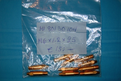 Virtasuutin M6x1,2x25mm 10 kpl pussi