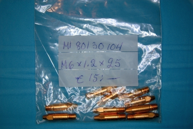 Virtasuutin M6x1,2x25mm 10 kpl pussi