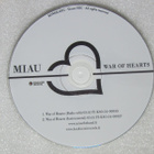 Miau • War Of Hearts CDr-Single - pikkukuva 2