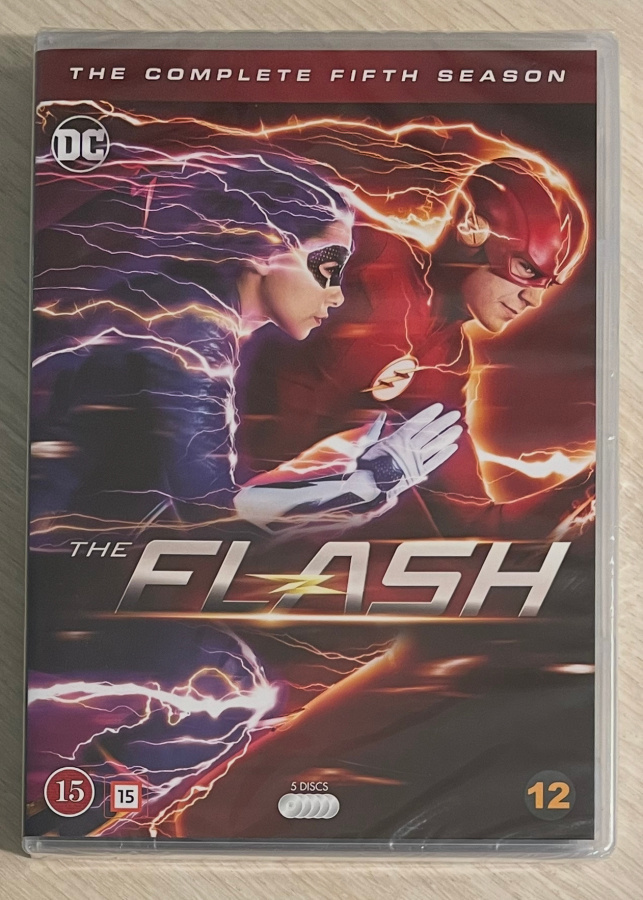 DC Comicsin FLASH: Kausi 5 (2018-2019) 5DVD (UUSI)