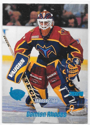1999-00 Stadium Club #153 Damian Rhodes Atlanta Trashers MV