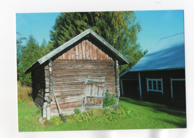 °°Pihapiirin vanhat rakennukset°° -KORTTI /Kiiltävä