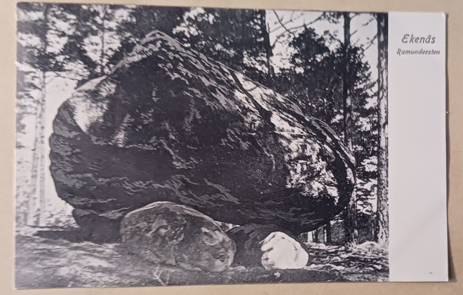 Ekenäs / Tammisaari, Ramunderin kivi, p. 1904