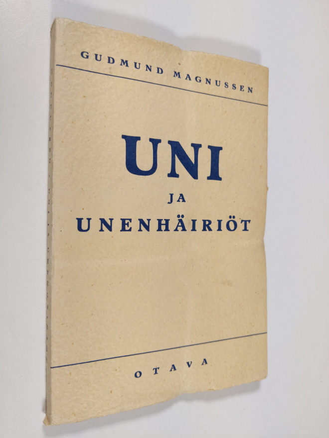 Gudmund Magnussen : Uni ja unenhäiriöt