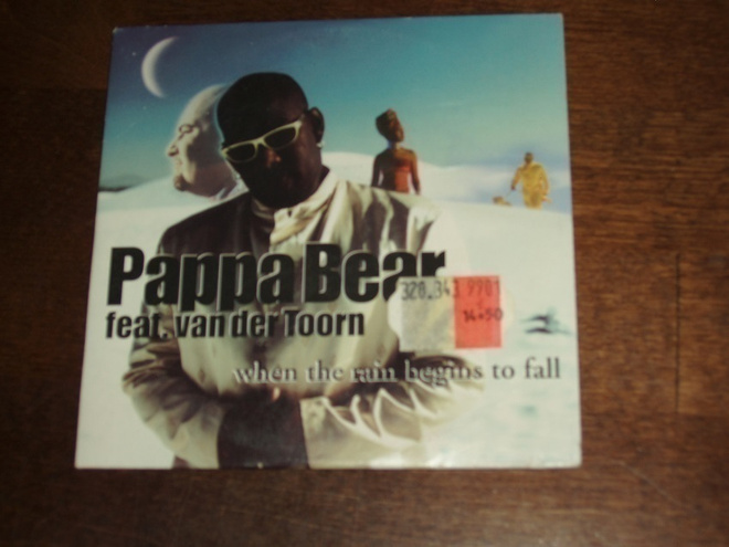 CD Single Pappa Bear - When The Rain Begins To Fall