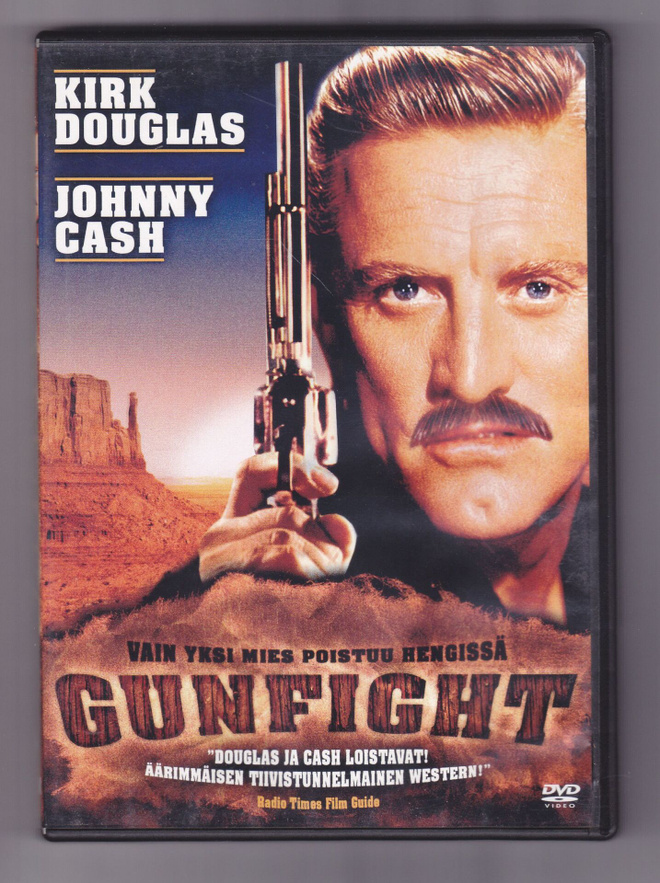 Gunfight - (Kirk Douglas & Johnny Cash) DVD