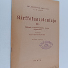 Kirkkokuorolauluja 3 : Helsingin Johanneksenkirkon kuoron... - pikkukuva 1