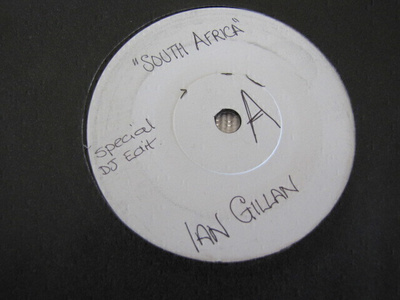 Ian Gillan South Africa 7 45 UK wl promo special dj edit