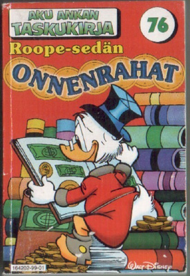 Aku Ankan Taskukirja 76 Roope-sedän onnenrahat (2p)