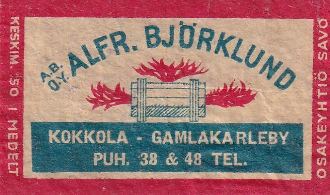 Kokkola, Alfr. Björklund A.b. O.Y. 4/7