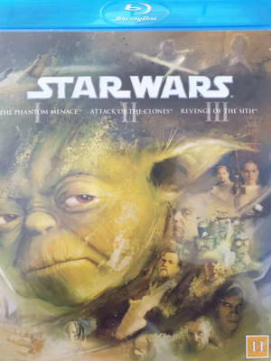 STAR WARS 1 - 3 BLU-RAY