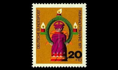Saksa 709 ** Joulu (1971)