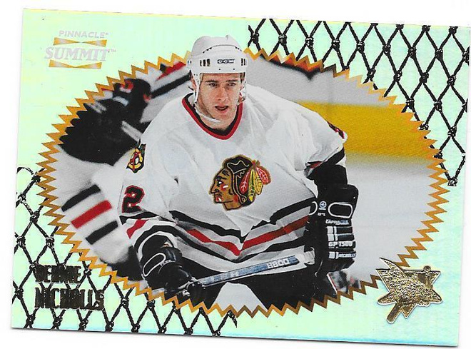 1996-97 Summit #115 Bernie Nicholls Chicago Blackhawks