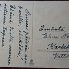 Elena Kojine vanha kukkakortti, kuvataide kortti v. 1945 - pikkukuva 3