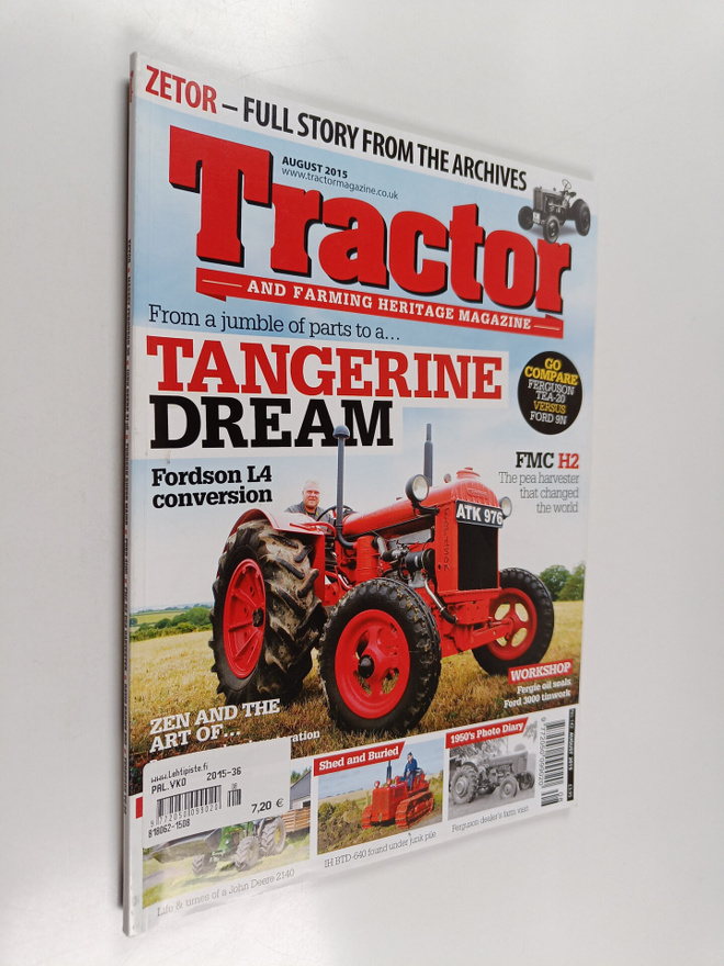 Tractor and Farming Heritage Magazine August 2015