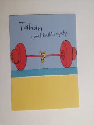Tähän eivät kaikki pysty