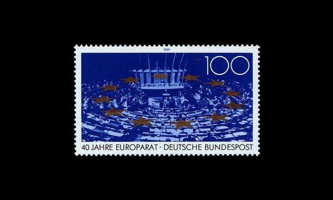 Saksa 1422 ** Euroopan neuvosto 40v (1989)