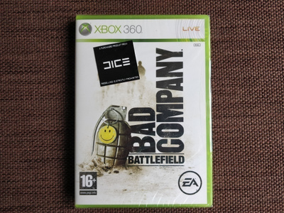 Uusi Battlefield Bad Company XBOX 360 NIB