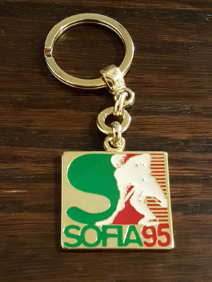 SOFIA 95 JÄÄKIEKKO AVAIMENPERÄ