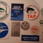 Paljon tarroja eli 12 kpl retro tarroja - pikkukuva 2