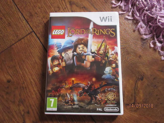 Wii Lego The Lord of the Rings. CIB