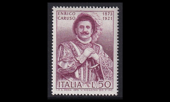 Italia 1433 ** Enrico Caruso (1973)