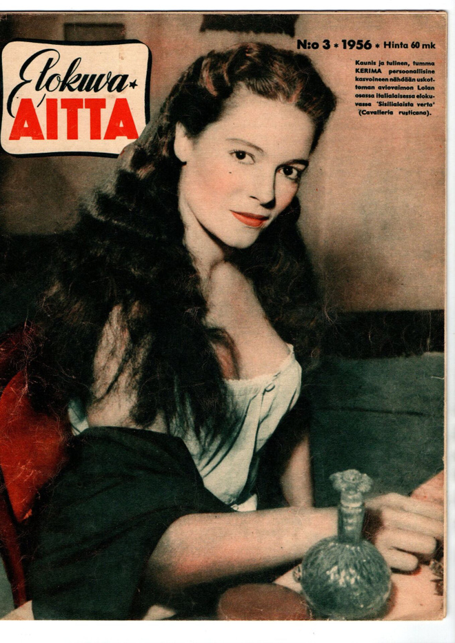 Elokuva-Aitta n:o 3 1956 KARIMA. Lilli ja Rex. Kotoinen kier