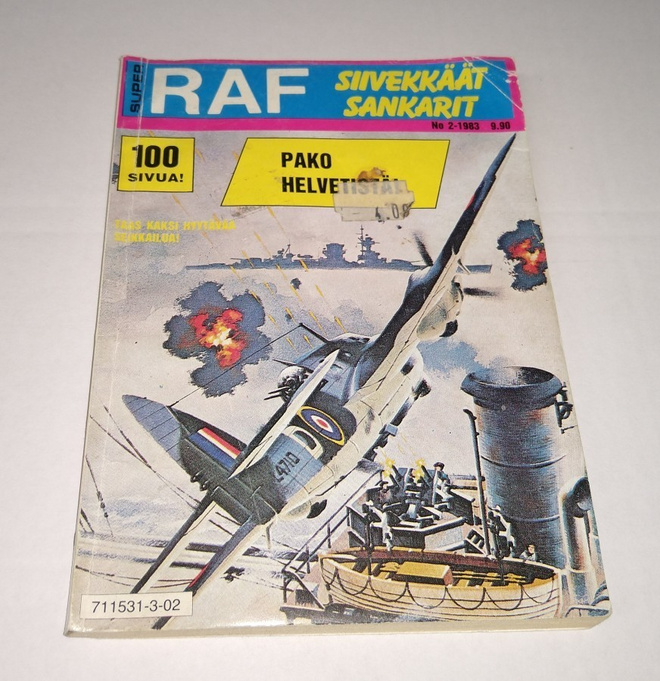 SUPER RAF SIIVEKKÄÄT SANKARIT PAKO HELVETISTÄ 2 / 1983