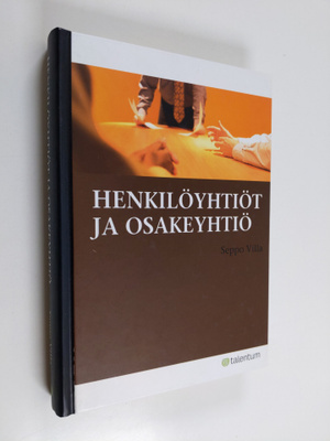Seppo Villa : Henkilöyhtiöt ja osakeyhtiö