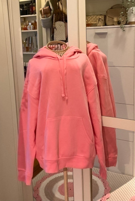 MONKI ihana pinkki huppari oversixe M( L)