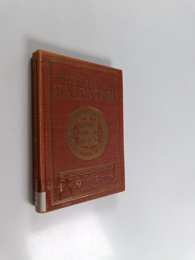 Kansanvalistusseuran kalenteri 1938