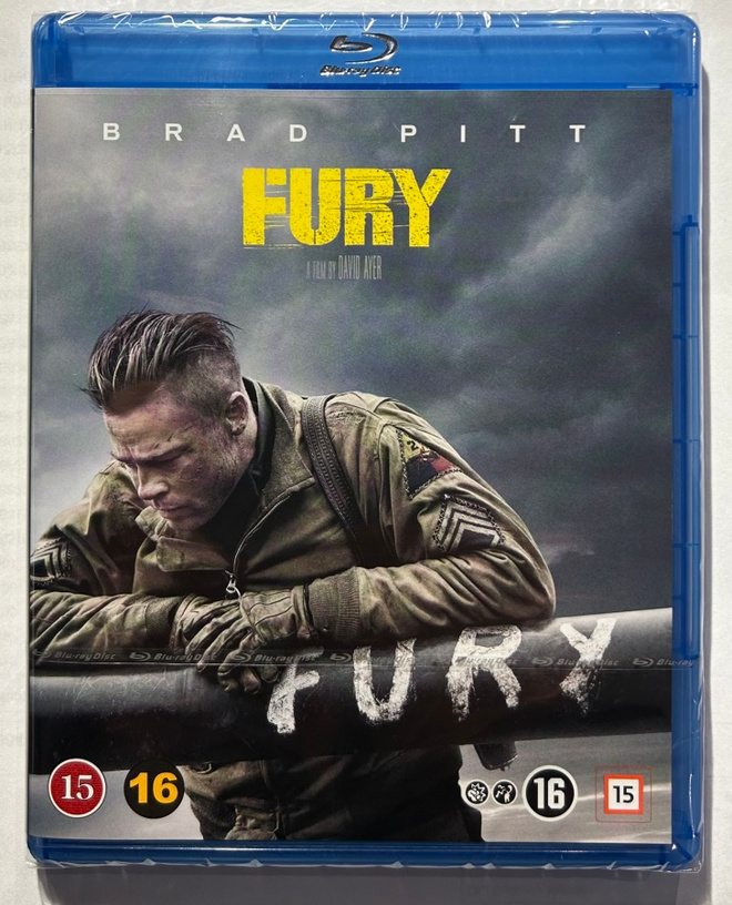 FURY - Blu-ray, uusi