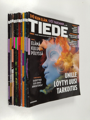 Tiede 2021 vuosikerta (1-12, n:o 13 ja 14 puuttuvat)