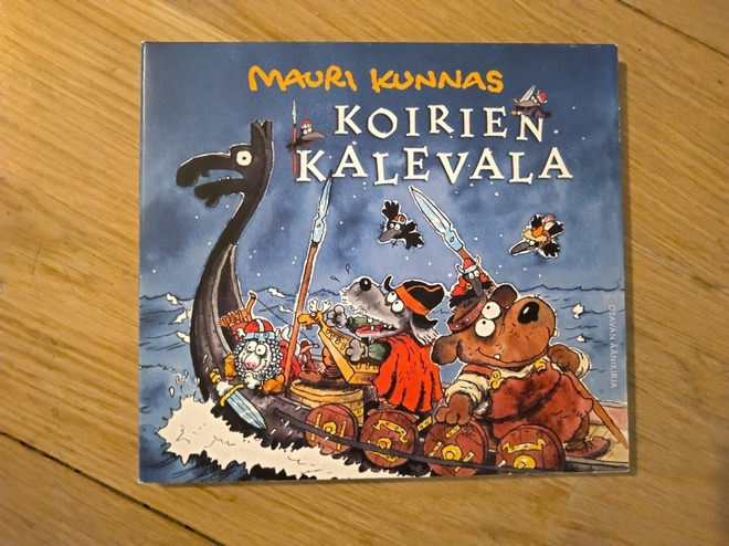 Mauri Kunnas: Koirien Kalevala, äänikirja.