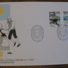 Ensipäiväkuori Suomalaisia kansallispukuja 20.4.1989 - pikkukuva 1