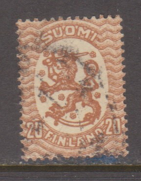 v.1927 20p leimattu (postitorvi wl)