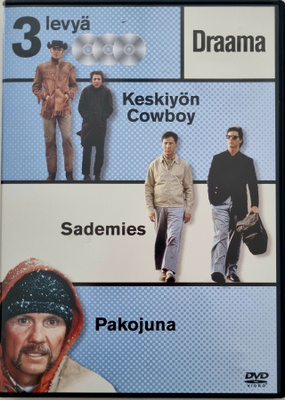 KESKIYÖN COWBOY, SADEMIES & PAKOJUNA DVD(3 DISC)