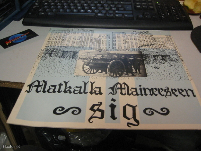 SIG - MATKALLA MAINEESEEN LP EX+/EX+ 1. PAINOS+