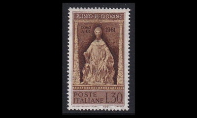 Italia 1103 ** Plinius nuoremman syntymästä 1900v (1961)