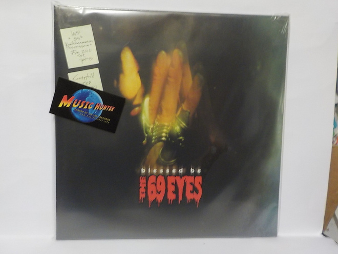 THE 69 EYES - BLESSED BE UUSI "SS" SUOMI 2010 LP +