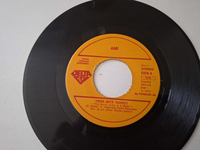 AMI ASPELUND - TIEDÄ MITÄ TAHDOT 7 " Single