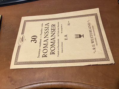 VANHA NUOTTIVIHKO 30 VENÄLÄISTÄ ROMANSSIA HYVÄ