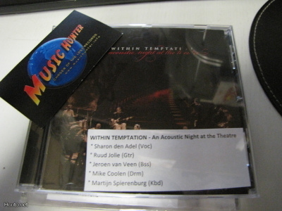 WITHIN TEMPTATION-AN ACOUSTIC NIGHT AT THEATRE CD+5 NIMMARIA