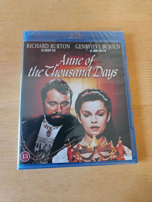 Anne of the Thousand Days (Blu-ray, uusi)