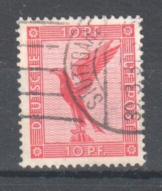 Saksa 1926 Lape 375  lentomerkki.