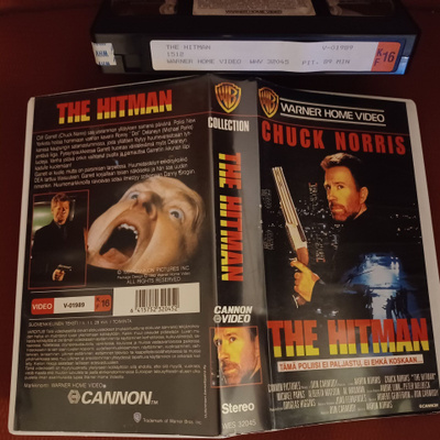 The Hitman Vhs (wb collection, Norris 1991)
