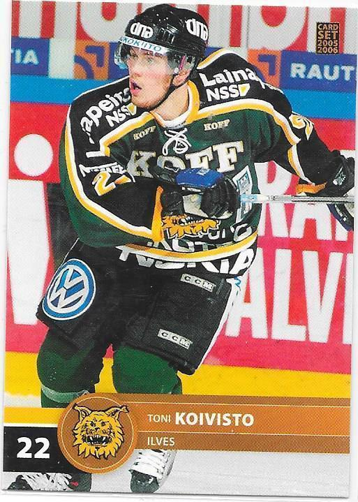 2004-05 CardSet #221 Toni Koivisto Ilves