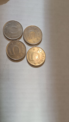Ruotsi 4 kpl 5 kr