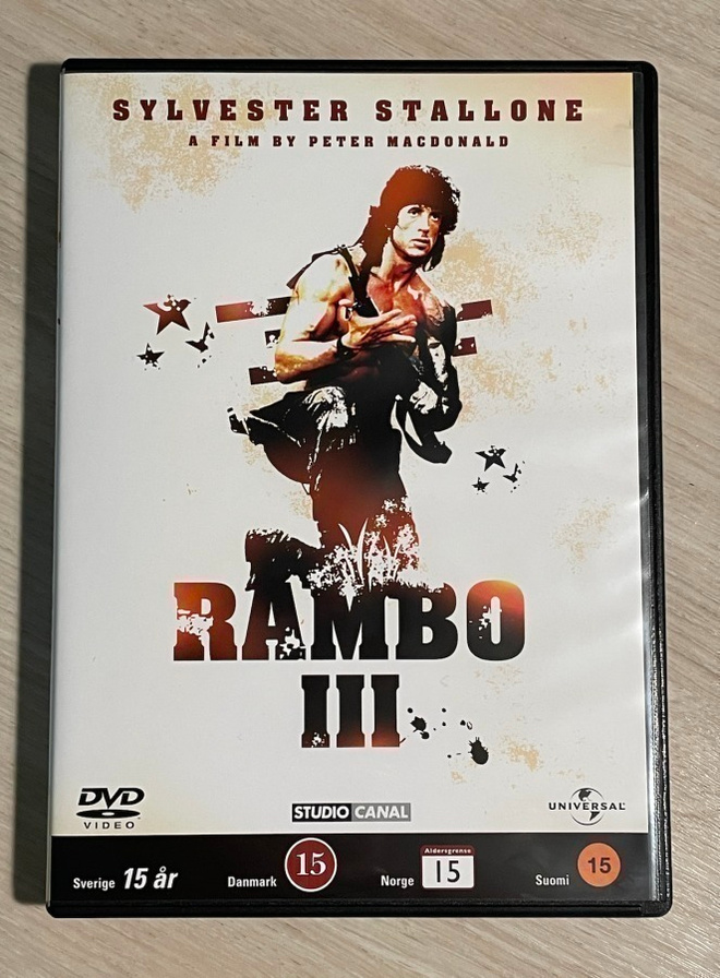 Rambo – taistelija 3 (1988) Sylvester Stallone